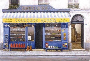 Le Marchand De Couleurs 1994 Limited Edition Print - Andre Renoux Le Marchand De Couleurs 1994 Limited Edition Print - Andre Renoux