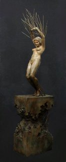 Branching Out Life Size Bronze Sculpture 2016 83 in Super Huge Sculpture - Larry Renzo Lewis Branching Out Life Size Bronze Sculpture 2016 83 in Super Huge Sculpture - Larry Renzo Lewis