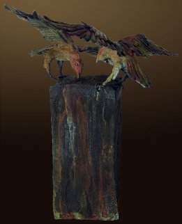 Raven's View I AP Bronze Sculpture 2012 18 in Sculpture - Larry Renzo Lewis Raven's View I AP Bronze Sculpture 2012 18 in Sculpture - Larry Renzo Lewis