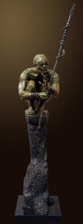 Precipice Bronze Sculpture AP 2012 51 in Sculpture - Larry Renzo Lewis