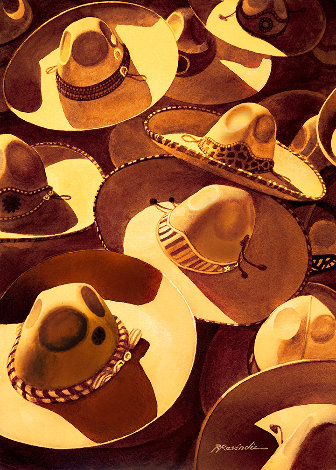 Sombreros Limited Edition Print - Ruben Resendiz