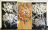 Untitled Early Painting 2000 96x51 Huge - Mural Size Original Painting by  RETNA - 6