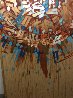 Untitled Early Painting 2000 96x51 Huge - Mural Size Original Painting by  RETNA - 1