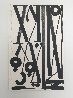 Double Stacks  2014 42x30 Works on Paper (not prints) by  RETNA - 1