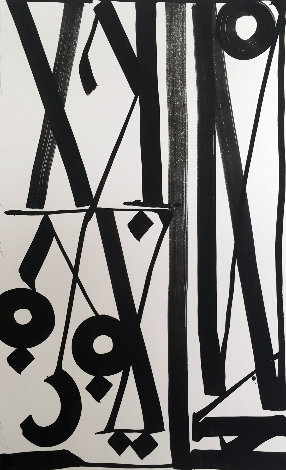 Double Stacks  2014 42x30 Works on Paper (not prints) -  RETNA