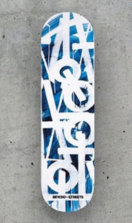 Retna X BTS Skate Deck 4 Sculpture - RETNA Retna X BTS Skate Deck 4 Sculpture - RETNA