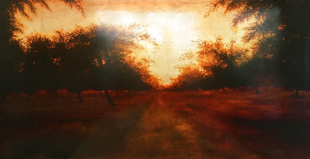 Path Not Taken 2006 30x60 - Huge Original Painting by Carolyn Reynolds