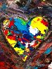 Heart #2 Creation Original 2019 23x18 Original Painting by Shahrokh Rezvani - 1