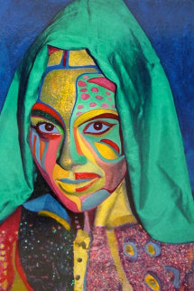 Solitude III 2007 30x24 Original Painting - Shahrokh Rezvani Solitude III 2007 30x24 Original Painting - Shahrokh Rezvani