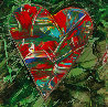 Winter Heart 30x22 Original Painting by Shahrokh Rezvani - 1