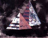 Mystical Egypt 41x31 Original Painting by Shahrokh Rezvani - 2