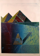 Rock Construction, Masoud Yasami-Sharoakh Rezvani Collaboration 1980 Works on Paper (not prints) by Shahrokh Rezvani - 1 Rock Construction, Masoud Yasami-Sharoakh Rezvani Collaboration 1980 Works on Paper (not prints) by Shahrokh Rezvani - 1
