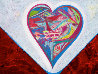 Tranquil Heart #1 2008 28x35 Original Painting by Shahrokh Rezvani - 2