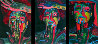 Message 1,2,3, Triptych Original Painting by Shahrokh Rezvani - 0 Message 1,2,3, Triptych Original Painting by Shahrokh Rezvani - 0