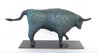 Cave Bull Bronze Sculpture 1992 16 in Sculpture by Robert Holmes - 0