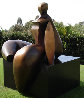Seated Figure IV (Monumental) Bronze Sculpture AP 1993 72x60x57 Sculpture by Robert Holmes - 2 Seated Figure IV (Monumental) Bronze Sculpture AP 1993 72x60x57 Sculpture by Robert Holmes - 2