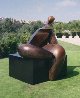 Seated Figure IV (Monumental) Bronze Sculpture AP 1993 72x60 Sculpture by Robert Holmes - 0