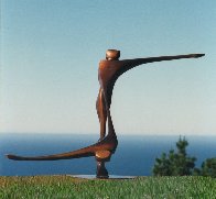 On Thin Ice (Large) Monumental Bronze Sculpture 1992 120 in Sculpture by Robert Holmes - 6 On Thin Ice (Large) Monumental Bronze Sculpture 1992 120 in Sculpture by Robert Holmes - 6