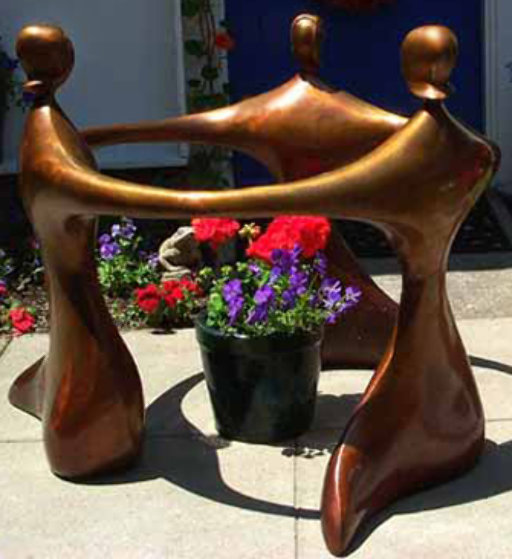 Circlet (Medium) Bronze Sculpture 2007 36 in Sculpture by Robert Holmes Circlet (Medium) Bronze Sculpture 2007 36 in Sculpture by Robert Holmes