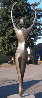 Solo  Life Size Bronze Sculpture 2001 75 in Sculpture by Robert Holmes - 0
