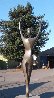 Solo  Life Size Bronze Sculpture 2001 75 in Sculpture by Robert Holmes - 2