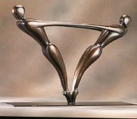 Duo Bronze Sculpture 1999 22 in Sculpture by Robert Holmes - 0 Duo Bronze Sculpture 1999 22 in Sculpture by Robert Holmes - 0