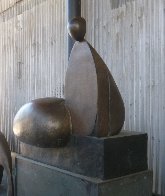 Tossa De Mar Bronze Sculpture 2005 54x42 Sculpture by Robert Holmes - 2