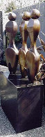 Three Women Two Fish Bronze Sculpture 74 in High (Life Size) Sculpture by Robert Holmes - 1 Three Women Two Fish Bronze Sculpture 74 in High (Life Size) Sculpture by Robert Holmes - 1