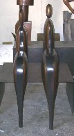 I Am Seated Pair Bronze Sculpture 2003 48 in Sculpture by Robert Holmes - 3 I Am Seated Pair Bronze Sculpture 2003 48 in Sculpture by Robert Holmes - 3