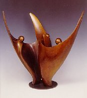 Flower Dancers (Three Figures) Bronze Sculpture 2009 17 in Sculpture by Robert Holmes - 0 Flower Dancers (Three Figures) Bronze Sculpture 2009 17 in Sculpture by Robert Holmes - 0