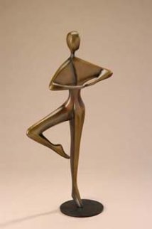 Pirouette (Small) Bronze Sculpture 18 in Sculpture - Robert Holmes Pirouette (Small) Bronze Sculpture 18 in Sculpture - Robert Holmes