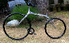 Bicycle Bronze Sculpture 68 in Life Size Sculpture by Robert Holmes - 0