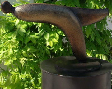 Skater (Small) Bronze Sculpture 12x20 Sculpture - Robert Holmes