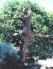 She Dances Life Size Bronze Sculpture 2003 124 in with base Sculpture by Robert Holmes - 0