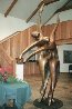 Dancers II Bronze Sculpture 126 in - Huge Monumental Size Sculpture by Robert Holmes - 4