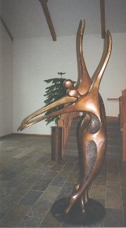 Dancers II Bronze Sculpture, 11 Ft. 126 in Sculpture - Robert Holmes Dancers II Bronze Sculpture, 11 Ft. 126 in Sculpture - Robert Holmes