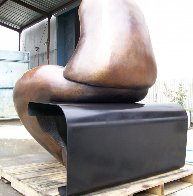 Mr. And Mrs. Nantua Bronze Sculpture 1999 6 Ft Sculpture by Robert Holmes - 7 Mr. And Mrs. Nantua Bronze Sculpture 1999 6 Ft Sculpture by Robert Holmes - 7