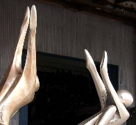 Just Dancing Bronze Sculpture, Monumental Size 1996 124 in Sculpture by Robert Holmes - 5