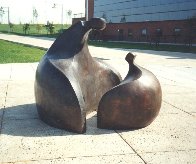 Rondelle (Monumental), Bronze Sculpture 48 High X 60 Inches Sculpture by Robert Holmes - 1 Rondelle (Monumental), Bronze Sculpture 48 High X 60 Inches Sculpture by Robert Holmes - 1