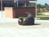 Rondelle (Monumental), Bronze Sculpture 48 High X 60 Inches Sculpture by Robert Holmes - 4 Rondelle (Monumental), Bronze Sculpture 48 High X 60 Inches Sculpture by Robert Holmes - 4
