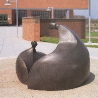 Rondelle (Monumental), Bronze Sculpture 48 High X 60 Inches Sculpture by Robert Holmes - 5 Rondelle (Monumental), Bronze Sculpture 48 High X 60 Inches Sculpture by Robert Holmes - 5