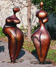 Adam and Eve, Pair of  6 ft (large) Bronze Sculpture 1998 72 in Sculpture by Robert Holmes - 0