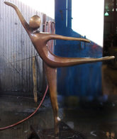 Arabesque (Large) Bronze Sculpture AP 2009 54x48 Sculpture by Robert Holmes - 0 Arabesque (Large) Bronze Sculpture AP 2009 54x48 Sculpture by Robert Holmes - 0