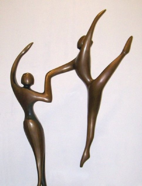 Ascending Dancers (Monumental) Bronze Sculpture 123 in high Sculpture by Robert Holmes