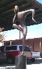 Balance, 6 ft Bronze Sculpture 1995 102 in - Huge Monumental Size Sculpture by Robert Holmes - 3