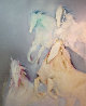 Pegasus 1989 64x74 Super Huge Original Painting by Jean Richardson - 0 Pegasus 1989 64x74 Super Huge Original Painting by Jean Richardson - 0