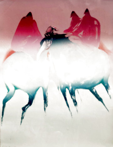 Misty Riders 1986 - Huge Limited Edition Print - Jean Richardson