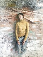 Constantina 79x71 - Huge - Mural Original Painting by Vangelis Rinas - 2 Constantina 79x71 - Huge - Mural Original Painting by Vangelis Rinas - 2