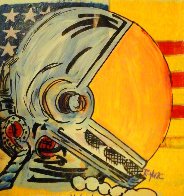 Space Man - Liberty Edition 2005 13x13 Original Painting by Ringo - 0 Space Man - Liberty Edition 2005 13x13 Original Painting by Ringo - 0
