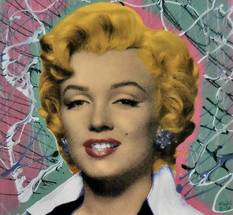 Marilyn 2005 18x18 Embellished Collaboration Limited Edition Print -  Ringo